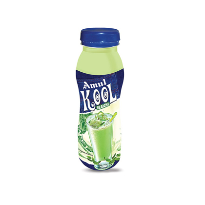 Amul Kool Elaichi Flavoured Milk 180 ml (Bottle)