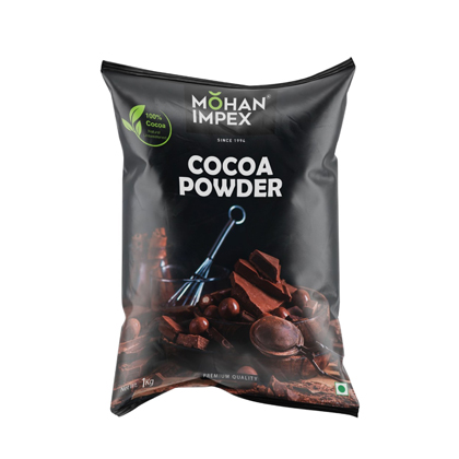 Mohan Impex Cocoa Powder 500 gm [HoReCa Pack]