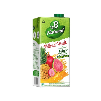 B Natural Mixed Fruit Juice 1 L